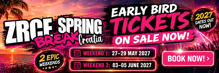 Zrce Spring Break Croatia 2027 Early Bird