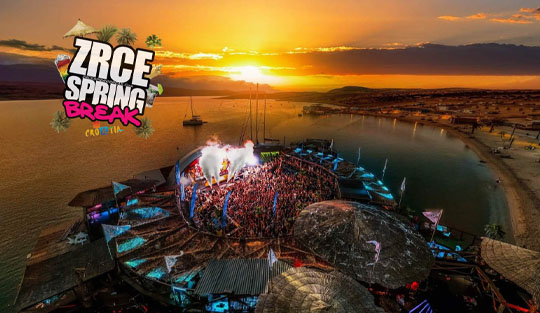 Zrce Spring Break Croatia 2025