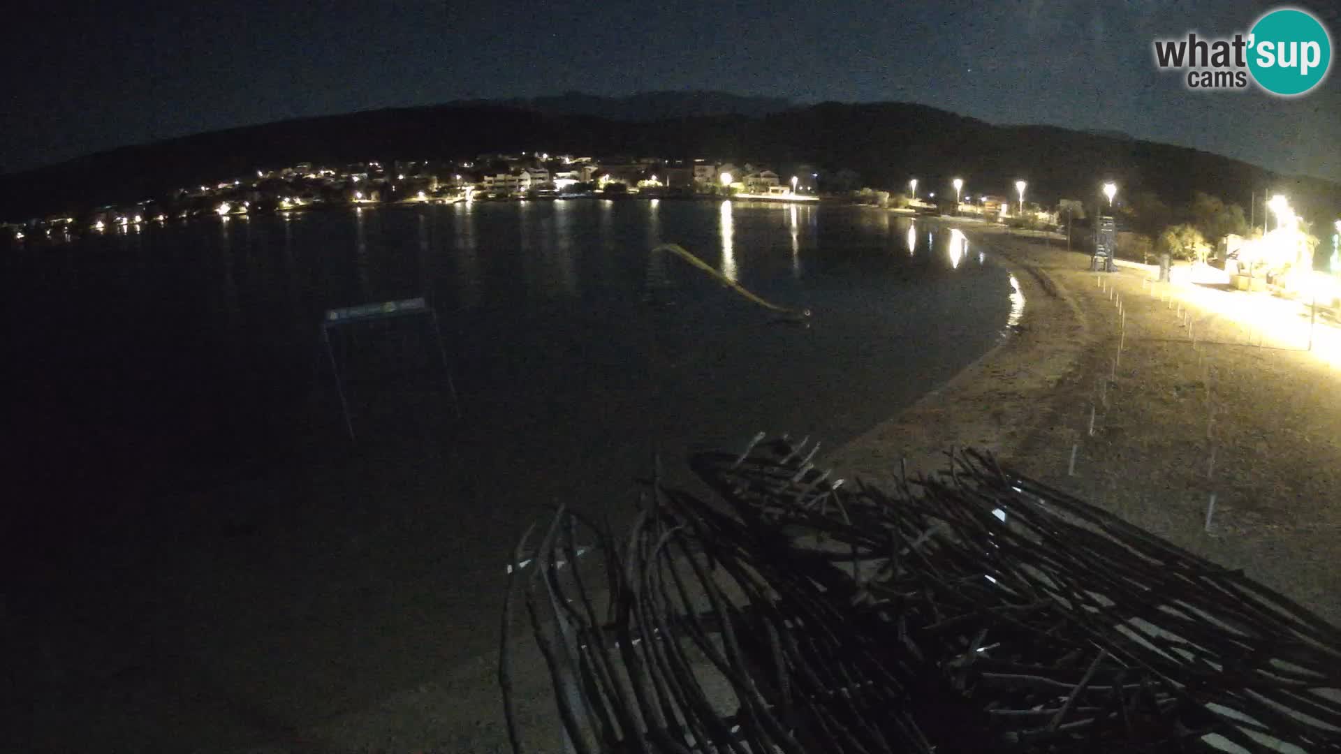 Planjka beach, live webcam image
