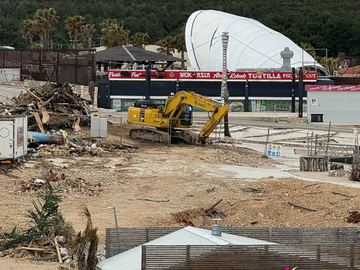 Noa Beach Club dismantling, zrce.com, photo 4