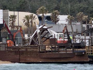 Noa Beach Club dismantling, zrce.com, photo 5
